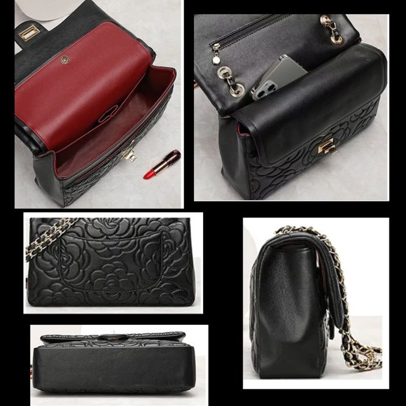 GENUINE Leather Double Flap - Picture 4 of 4